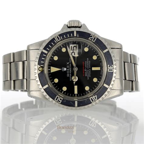 Rolex Submariner ref. 1680 Mk1 Scritta Rossa Scatola, Garanzia 